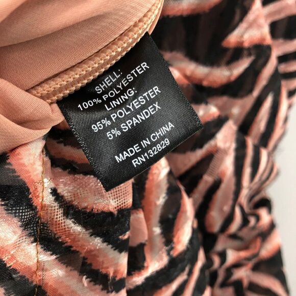 DUNDAS x REVOLVE Lana Mini Dress in Natural Zebra - Picture 10 of 12